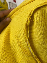 Load image into Gallery viewer, St. John Yellow Santana Knit Boxy Pinapple Button Jacket
