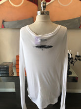 Load image into Gallery viewer, 291 Size 2 White Tencel Jersey It&#39;s All About You T-shirt 2400-863-52921
